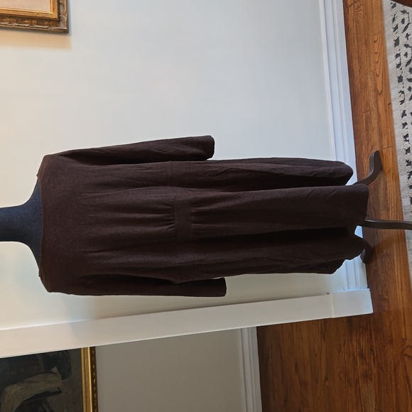 Lands' End Dresses Lands End Brown 34 Sleeve Jersey Dress 2x 222w